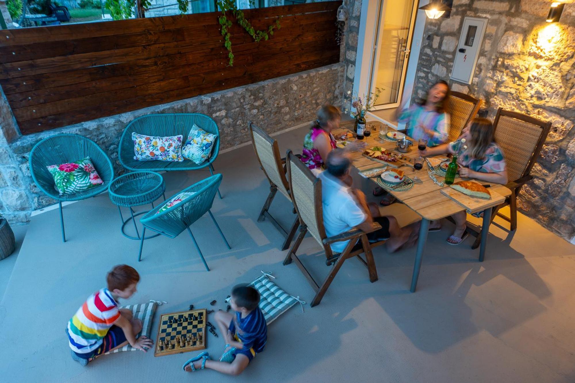 Nona VI - Boutique Stone House Villa Bol Eksteriør billede